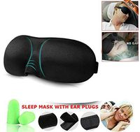 Comfortable Sleep Mask for Women and Men - 3D Countoured Eye Mask Cover for Traveling & Blissful Sleep, Ultralight with No Pressure On Eyes