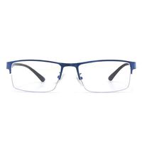 Cyxus Blue Light Blocking Computer Glasses [Better Sleep] Anti Digital Eye Strain Headache Video Eyewear (Blue Browline Frame)