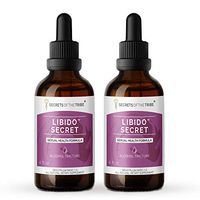 Secrets Of The Tribe - Libido Secret, Sexual Health Formula, Herbal Supplement Blend Drops Alcohol Liquid Extract (2x4 fl oz)