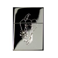 Lighter - Elephant and Bird High Polish Chrome - Star Int. Inc Brand