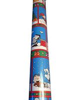 Gift Wrap ~ PEANUTS ~ Wrapping Paper - 1 ROLL (PRIMARY COLORS)