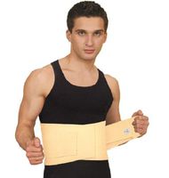 Medical Grade LUMBAR SUPPORT BRACE, Back Belt with Stiff Splints & Double Pull Straps (XXX-Large)