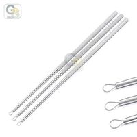 G.S Ear Wax Removal Tool Set - Three Sizes- Ear Loops BILLEAU- HIGH Quality
