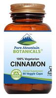 Cinnamon Capsules - 90 Kosher Vegan Pills Now with 900mg of Organic Cassia Cinammon Bark