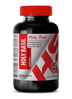 Cholesterol lowering Products - HOLY Basil Extract 745MG - holy Basil Bulk - 1 Bottle (60 Capsules)