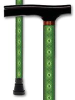 Walking Cane T Handle Derby Irish Celtic Lace Design Adjustable Aluminum Men or Womens Canes