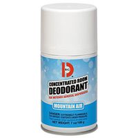 Big D Industries Metered Concentrated Room Deodorant, Mountain Air Scent, 7 Oz Aerosol, New