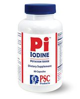 Pi High Potency Potassium Iodide Iodine Thyroid Support