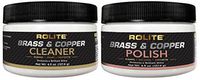 Brass & Copper Cleaner & Brass & Copper Polish (4.5oz) for The Ultimate Clean & Shine on All Metal Surfaces Combo Pack