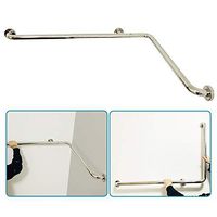 Grab Bars for Bathroom Shower Handicap Toilet Safety Rails L-Shaped Bathroom Handles Support Bath Safety Grab Bar for Elderly Seniors Hand Rails (24x36 Inch)