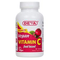 Deva Vegan Vitamins Vitamin C Natural Vegan 90 Tab