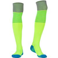 Compression Socks for Men Over Knee, Best Graduated Athletic Fit for Running, Nurses, Flight Travel & Maternity Pregnancy. Boost Stamina, Circulation & Recovery (Green, one Size fit Most)