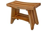 EcoDecors Serenity Shower Bench, Natural