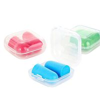 Soft Foam Tapered Travel Sleep Ear Plugs Noise Prevention Reduction Sleeping Earplugs 10 Pairs
