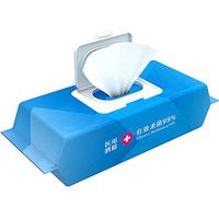 80pcs 75% Portable Wipes Disposable Adult Hand Wipes Toys Cleaning Wipes Cotton Pieces For Skin Cleaning Care