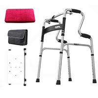 Walking Aids-Aluminum Drive Medical Rollator Walker Fold Up and Removable Back Support, Padded Seat for Elderly, Seniors, Handicap, Disabled