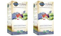 Garden of Life Multivitamin for Men - mykind Organic Men's Once Daily Whole Food Vitamin Supplement, Vegan, 120 Tablets