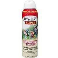 IVY-DRY Super Continuous Spray, 3 oz