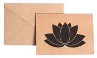 Lotus Flower Stationery Note Card Set
