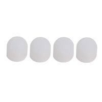 Gbell 4Pcs Motor Cover Case Dustproof Silicone Plug Cover Protector for DJI Mavic 2 Pro/Zoom,Drone Accessories (White)