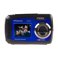 Polaroid IE090-BLU Waterproof Digital Camera with 2.8" LCD (Blue)
