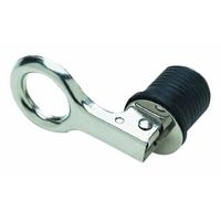 Seachoice Snap Lock 1 inch Drain Plug Stainless Steel by SEACHOICE