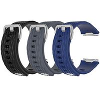 Band for Fitbit Ionic, Soft Silicone Adjustable Replacement Sport Strap Band for Fitbit Ionic Smartwatch (No Tracker)