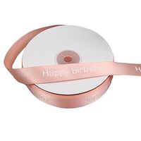 Kylin Express 2CM Wide Happy Birthday Decorative Riband Wrapping Ribbons Gift Wrapping Ribbons, 03