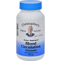 Dr. Christophers Blood Circulation Formula - 465 mg - 100 Vegetarian Capsules