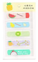 SUKRAGRAHA Cute Adhesive Bandages Lovely Cartoon Print Band-Aid Assorted (25 pc, Fruit)
