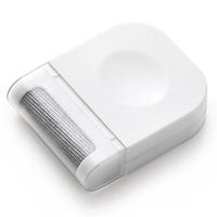 GardenHelper Non-electric Fabric Defuzzer, Fabric Shaver, Sweater Lint Remove Machine, Suitable to Use on Pilling Surfaces, Such As Sweater, Coat, Glove, Scarf and Pet Hair (1, white)