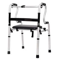HFENGHUANG Foldable Walker, Maximum User Weight 100 Kg, Lower Limb Rehabilitation Training for Elderly Training