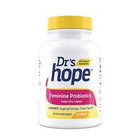 Dr's Hope Feminine Probiotics - Supports Vaginal and Urinary Tract Health - Made in USA - 60 Veggie Caps