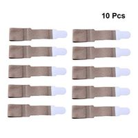 Healifty Finger Splints Toe Brace for Women Men (10Pcs)