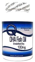 DHA Fish Oil (Emulsified Dry) 100mg 200 Capsules ^GLS