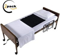 Tubular Reusable Slide Sheet with Handles for Patient Transfers, Turning, and Repositioning in Beds, Hospitals and Home Care, Sliding Draw Sheets to Assist Moving Elderly and Disabled 2pk (28" x 28")