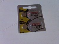 2 x MAXELL SR916SW 373 1.55v Silver Oxide Button Cell Watch Battery - Official Genuine Maxell