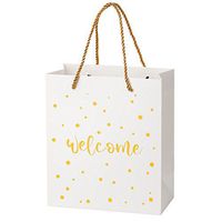 Crisky Dot Welcome Bags for Wedding Guestes 25 pcs 9" x 8" x4"