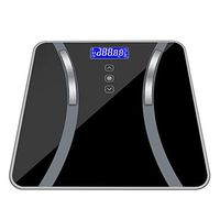 HitHopKing Weight Scale, Digital Body Weight Bathroom Scale,Backlight Display, High Precision Measurements,Body Bathroom Fat Scale Display Seven Ttems of Data 180KG/400 Pounds