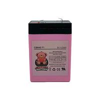 Charity Battery CB645 Compatible with Lithonia ELB06042 6V, 4.5Ah Emergency Light Batteries