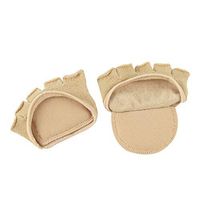 CAIZHAO Elastic Half Toe Socks with Gel Pads,Metatarsal Gel Protector Cushion,Five-Toed Fixed Not Easy to Fall Off Relieve Ball of Foot Forefoot Pain for Woman