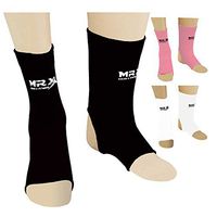 MMA Mauy Thai MRX Ankle Support Brace Protector Foot Guard Protection in Various Colors (Black, Medium)