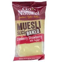 Go Natural Baked Muesli Strawberry Yogurt 90g x 12