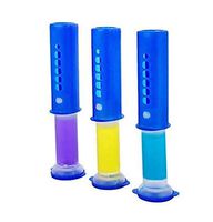 3-Pack Touch-Free Toilet Cleaning Gel Fresh, 2019 New Scrub Free Toilet Bowl Gel Stamps Cleaner Freshener, Non-Toxic, Leaves no Residue Behind (Multicolor)