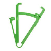 Retractable Fat Tester Caliper with Tape Measure Diet for Health - Cyan