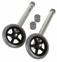 Medline Walker Replacement Casters, 3 Inch