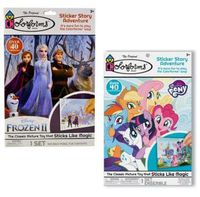 The Original Colorforms - Sticker Story Adventure Set ~ Frozen & My Little Pony