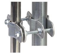 Ambient Weather EZ-PTP Mast to Mast Mounting Kit for Small Diameter Pipes