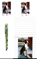 Boston Terrier Stationery Gift Set