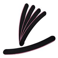 Nail Art Tool,Putars Fashion 5PCS Nail Files Buffer Buffing Slim Crescent Grit Sandpaper